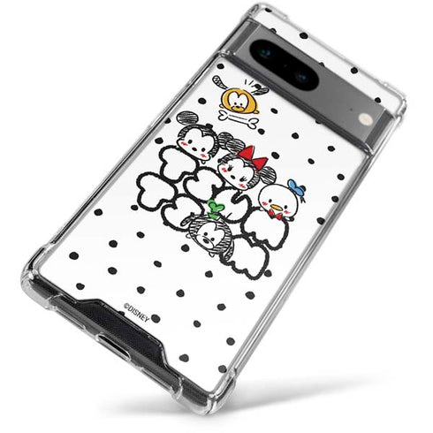 Disney Tsum Tsum Characters Art Google Pixel 8 Clear Case